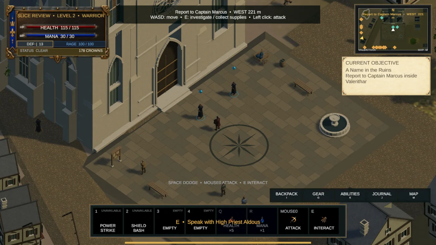 Actual gameplay from TMFPRETTY Gaming showing the player exploring Valerithar